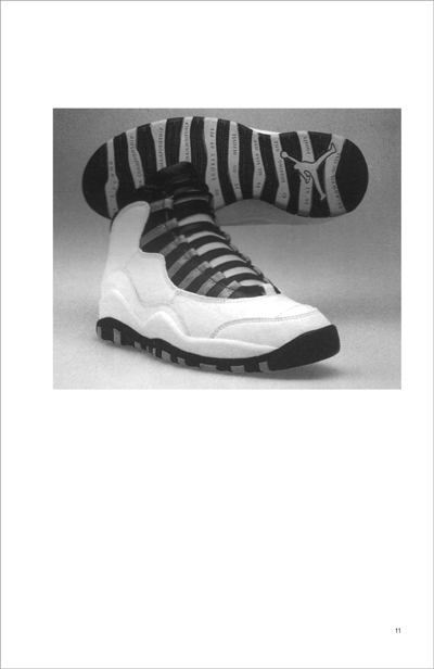 Air Jordan 10s, Tinker Hatfield, designer, Nike Corporation, 1994