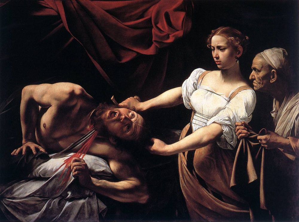 Caravaggio, Judith Beheading Holofernes, 1598